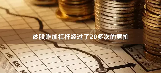 炒股咋加杠杆经过了20多次的竞拍