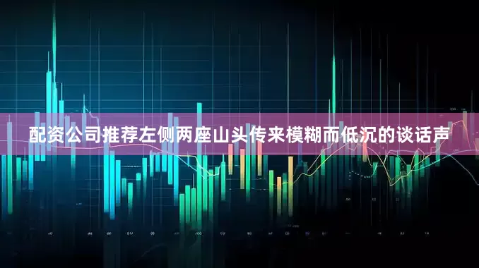 配资公司推荐左侧两座山头传来模糊而低沉的谈话声